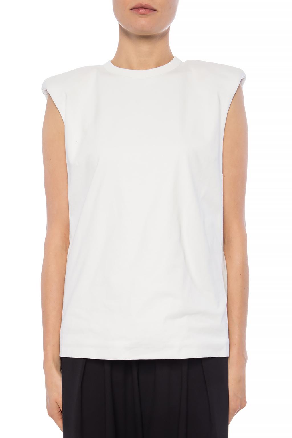 White Padded tank top Dries Van Noten - Vitkac Canada